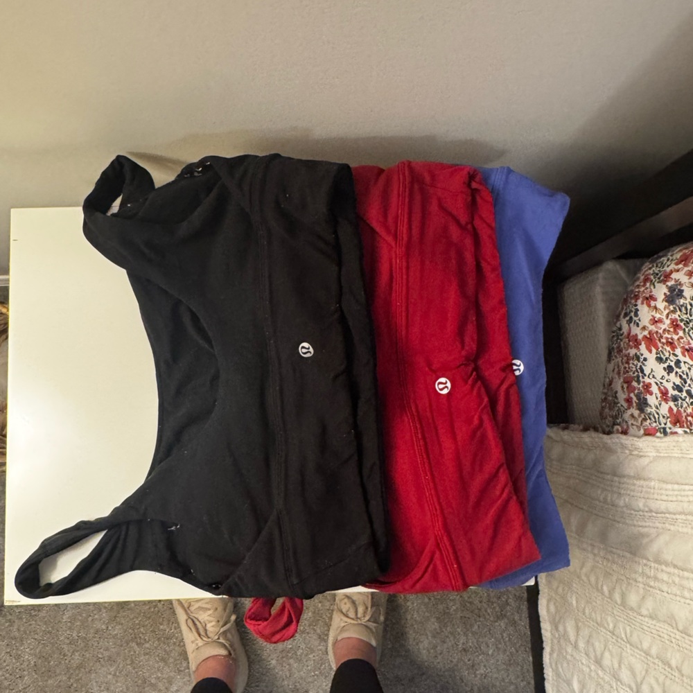 LULULEMON ALIGN BRAS - size 10 C/D cup